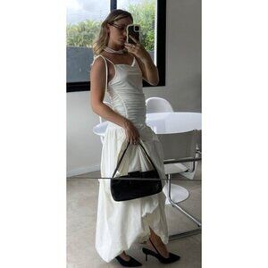 FREE PEOPLE Liza Drop-Waist Midi in Barnacle Island Size Small NWT